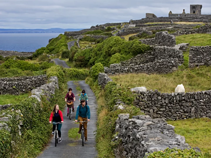 Biking on the Aran Islands