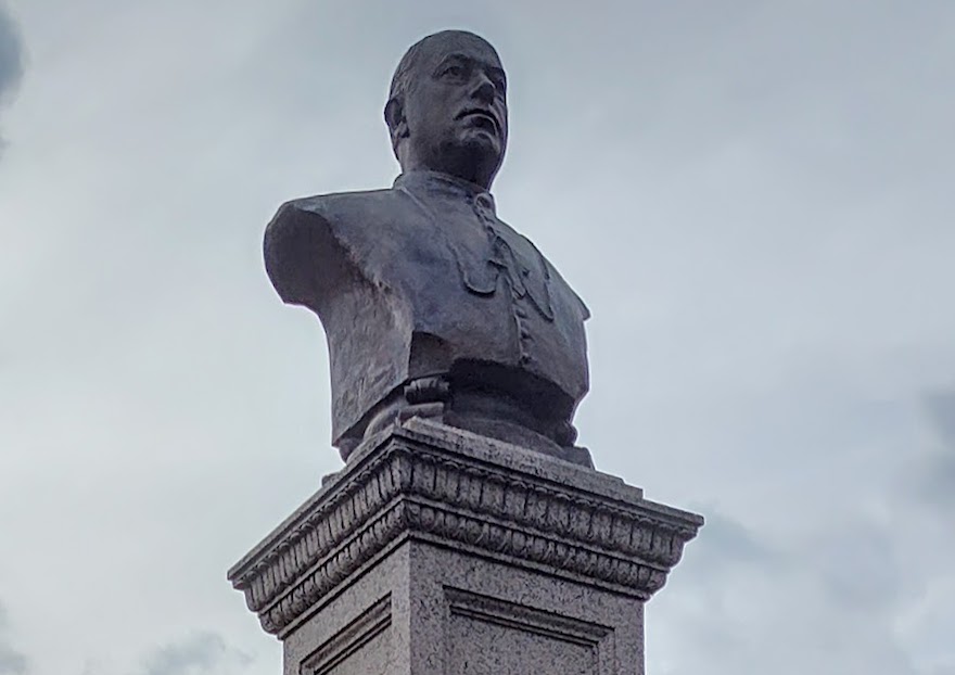 880_Cardinal O'Connell Statue Lowell
