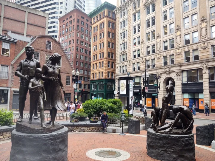 Boston Irish Famine Memorial