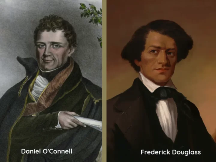 Daniel O'Connell and Frederick Douglass