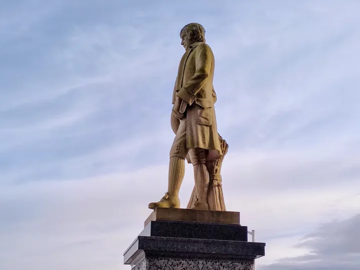Robert Burns Statue, Quincy, MA