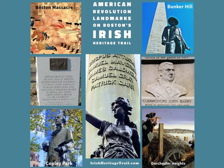 American Revolution Landmarks on Boston's Irish Heritage Trail