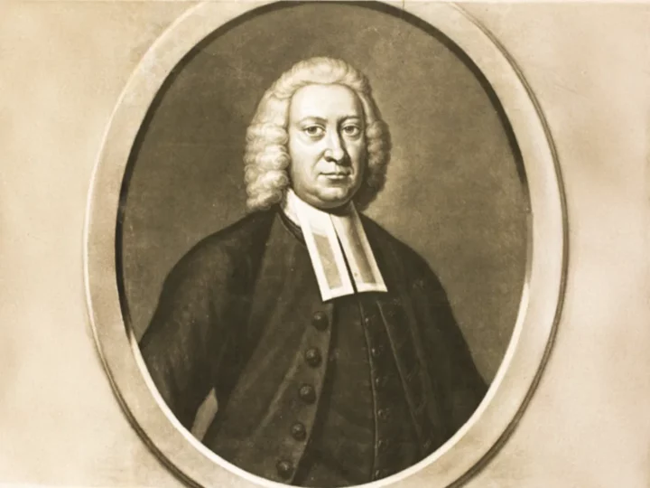 Rev. John Moorhead, portrait by Peter Pelham, 1751