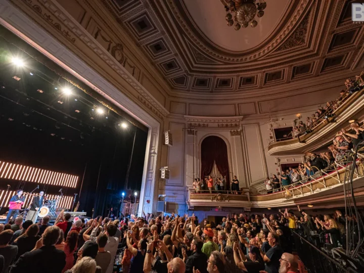 Interior of the WIlbur Theatre