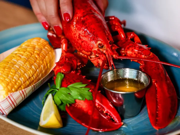 lobster and corn