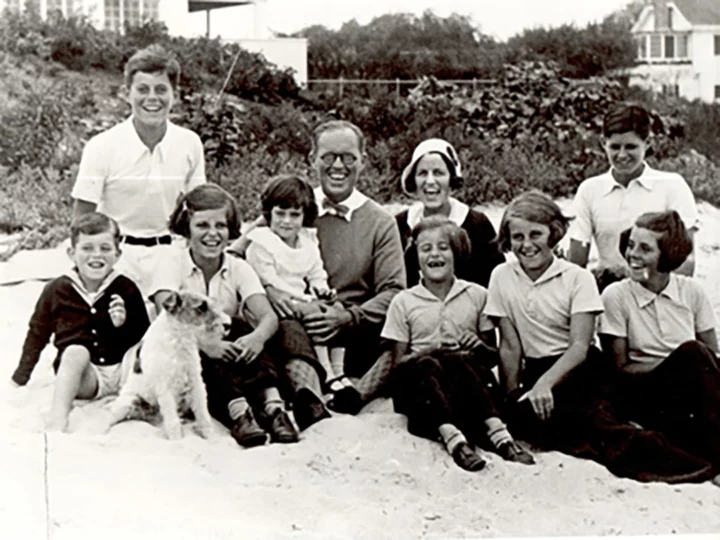 The Kennedy Family in Hyannisport