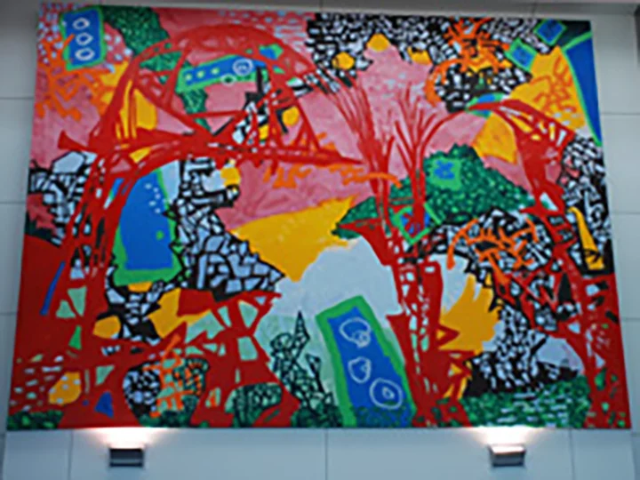 Permanent Art Exhibit at Terminal A