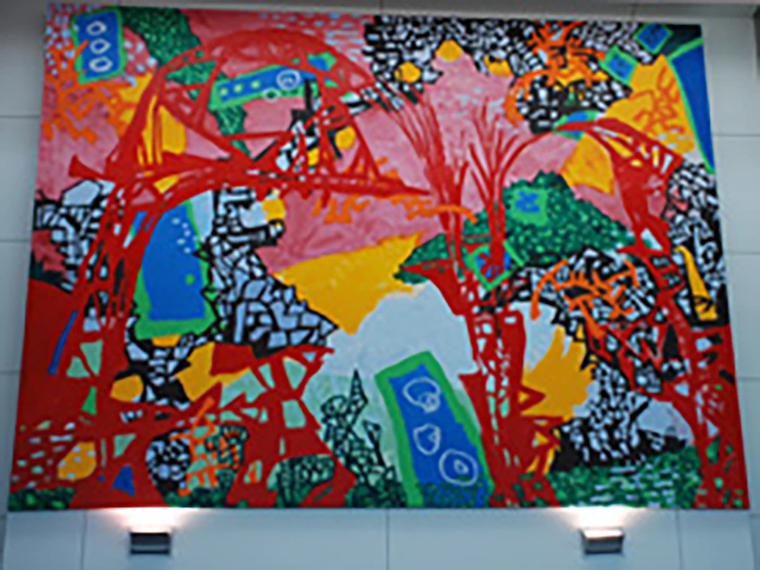 Permanent Art Exhibit at Terminal A