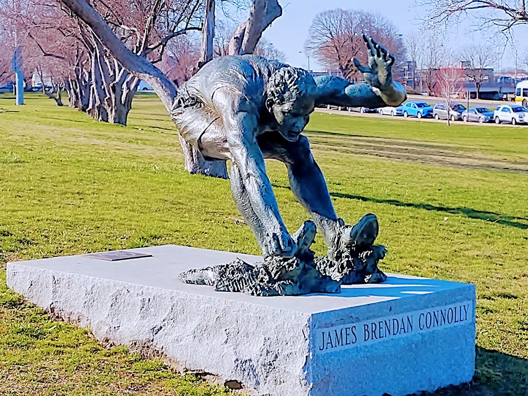 James B Connolly Statue