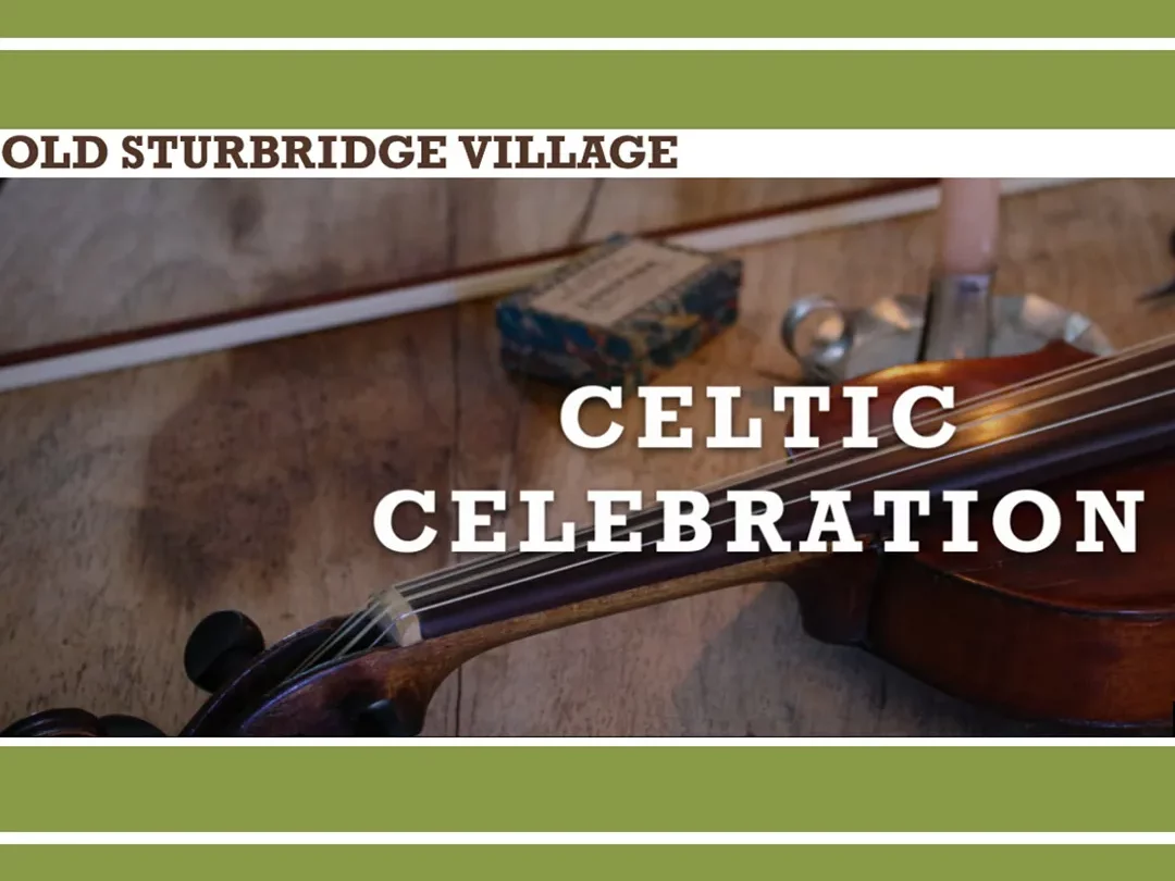 Event Promo Graphic with close up of Violin the background
