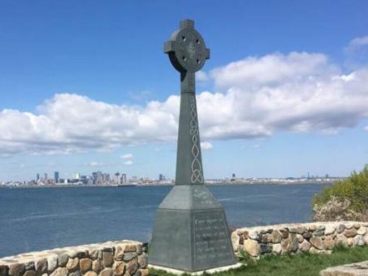 Deer Island Celtic Cross