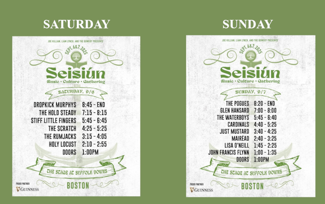 Seisiun Schedule