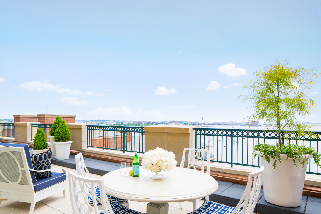 Boston Harbor Hotel Balcony
