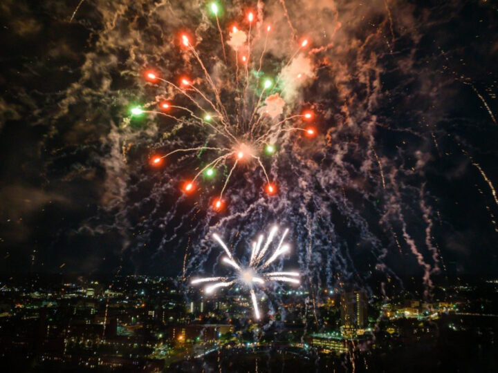 Lowell 4th of July Fireworks at LeLacheur