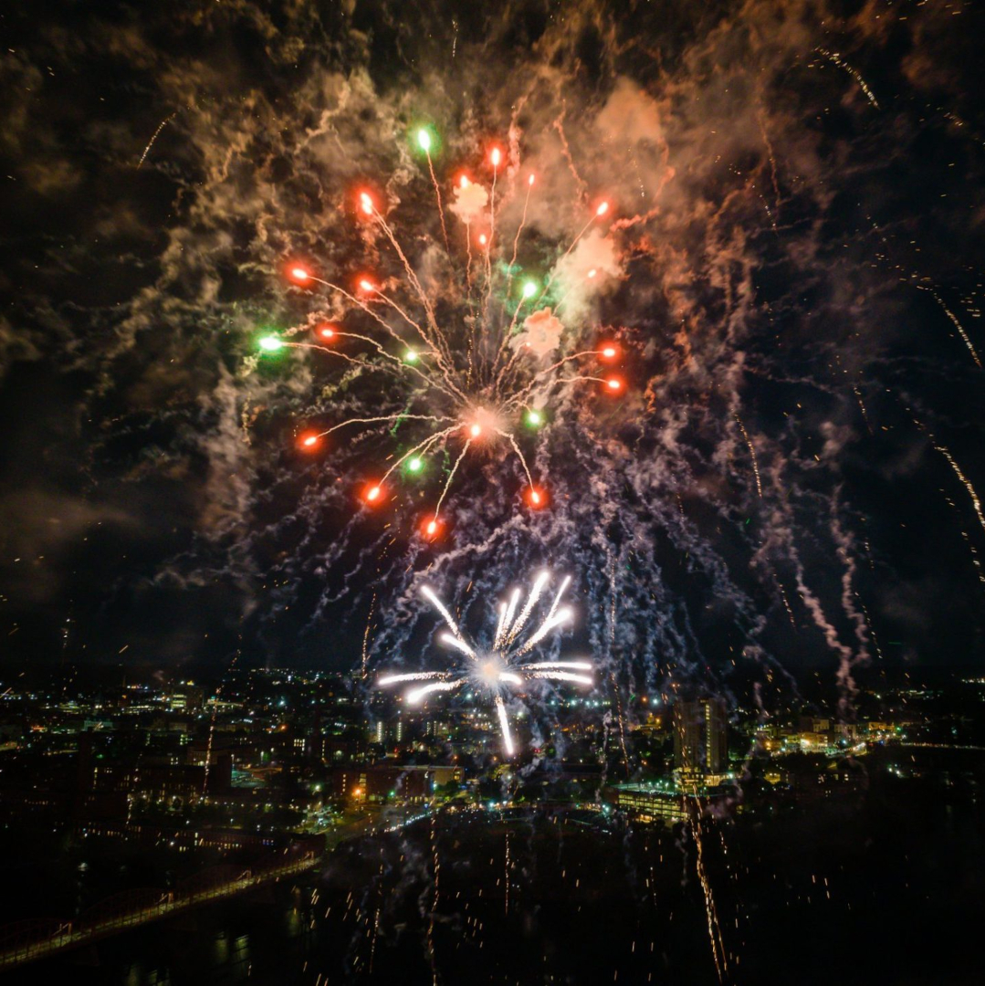 Lowell 4th of July Fireworks at LeLacheur