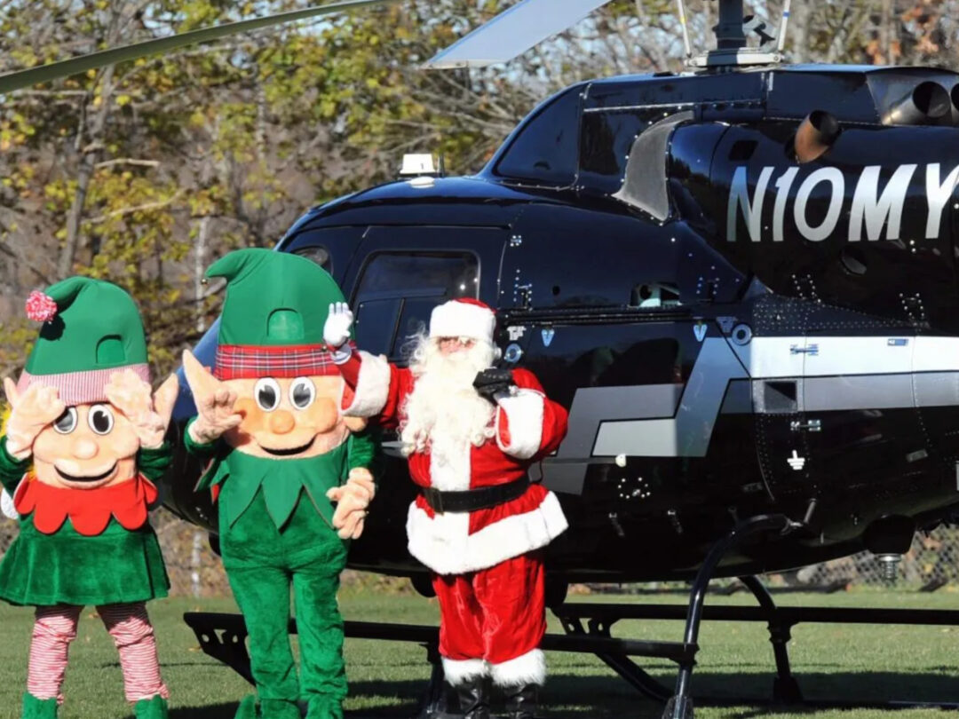 Quincy Santa Helicopter