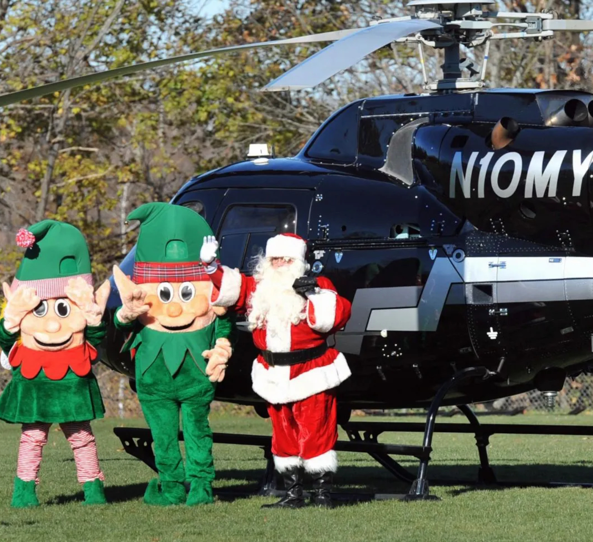 Quincy Santa Helicopter