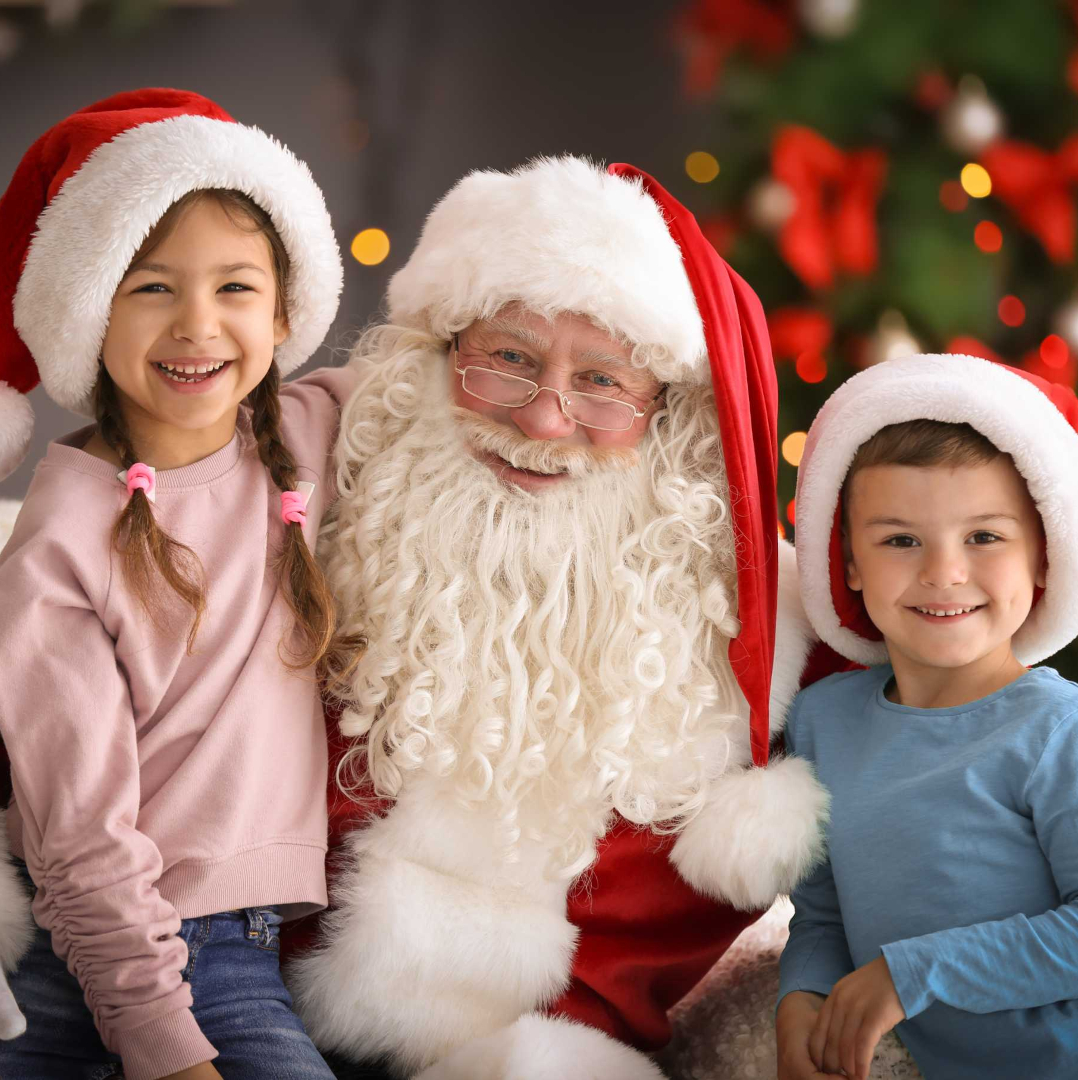 Santa with Kids at ICC