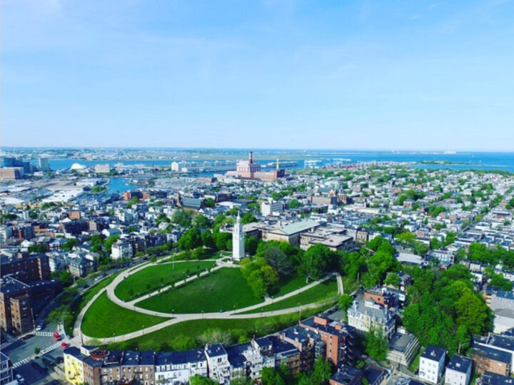 Dorchester Heights Aerial View