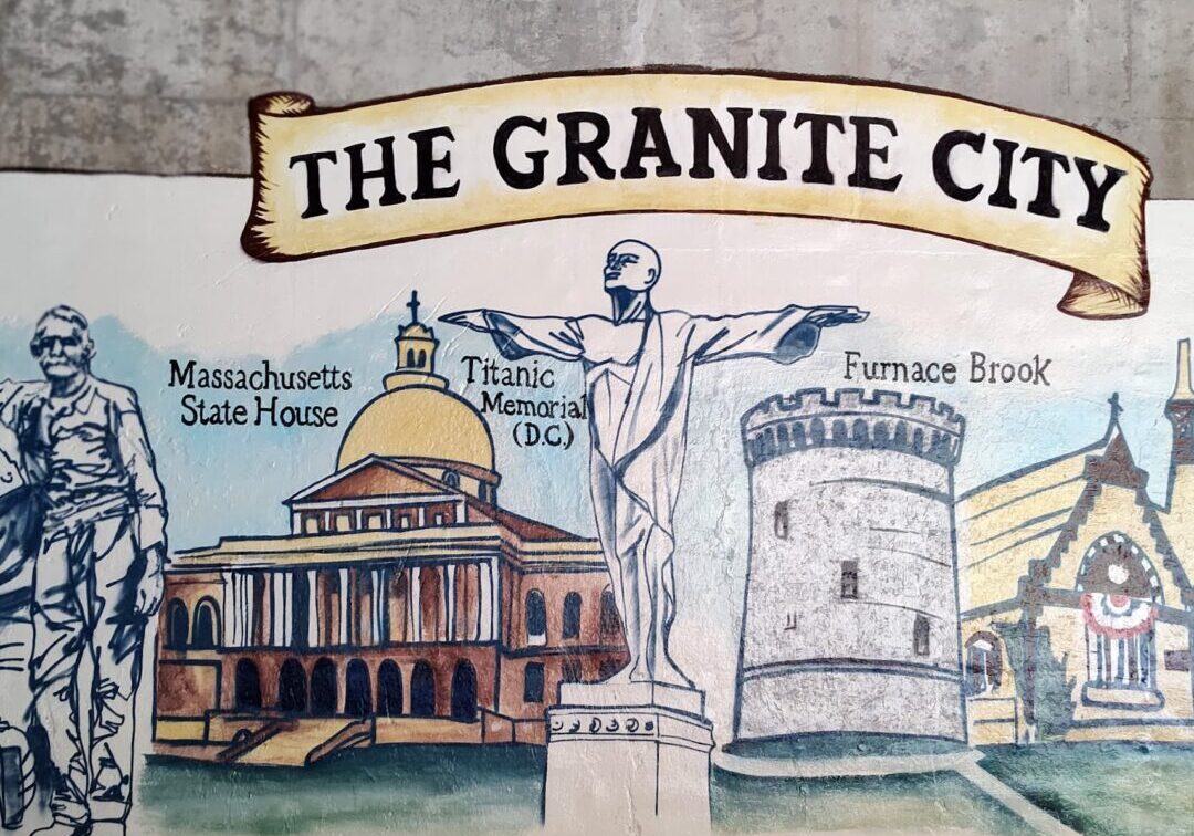The Granite City mural The Granite City mural
