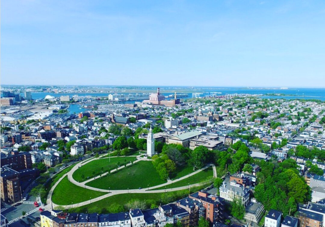Dorchester Heights Aerial View